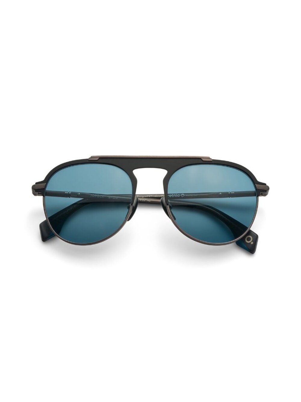New Etnia Barcelona Men's Sunglasses Black Metal Frame TOPOCK BKGM 55